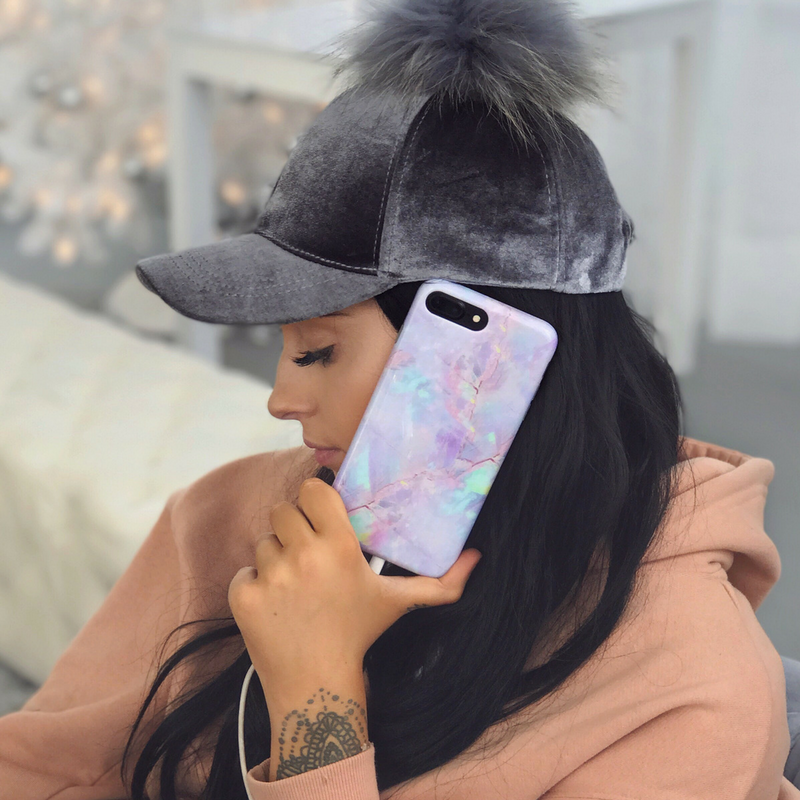 Cotton Candy Marble iPhone Case - Image 6