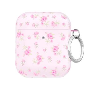 Dainty Pink Floral AirPod Case