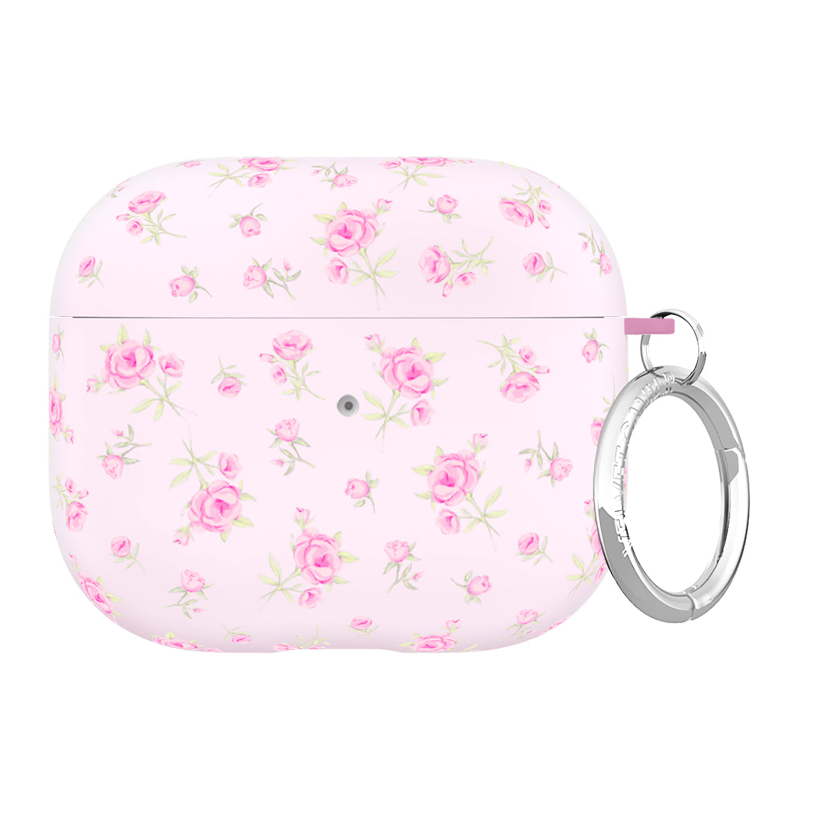 Dainty Pink Floral AirPod Case - Image 7