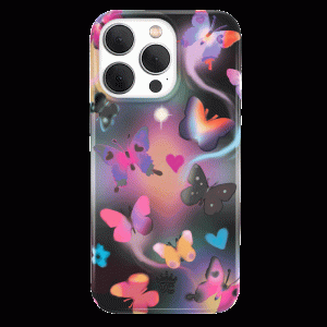Aurora Butterfly iPhone Case