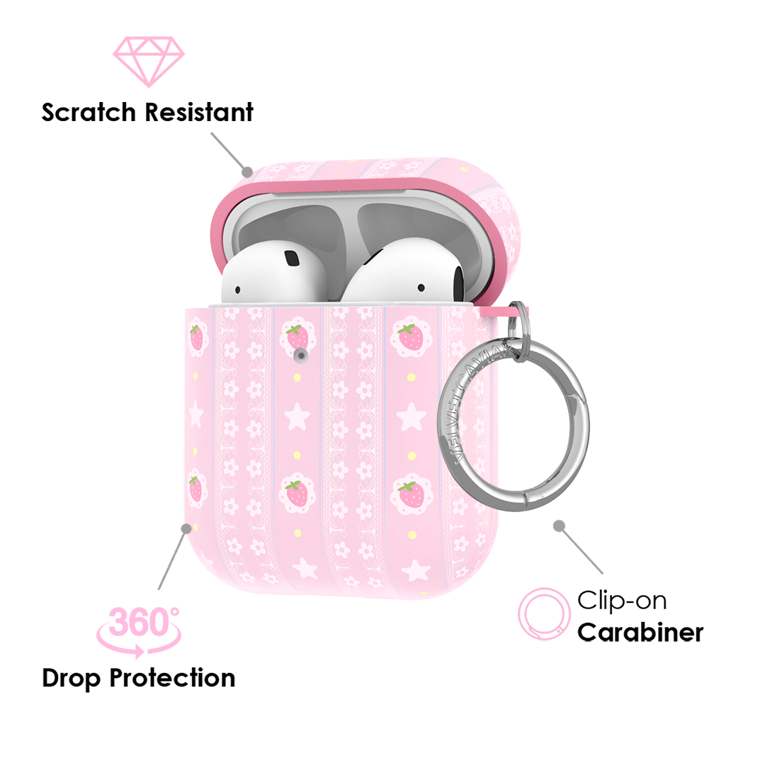 Strawberry Macaron AirPod Case - Image 3