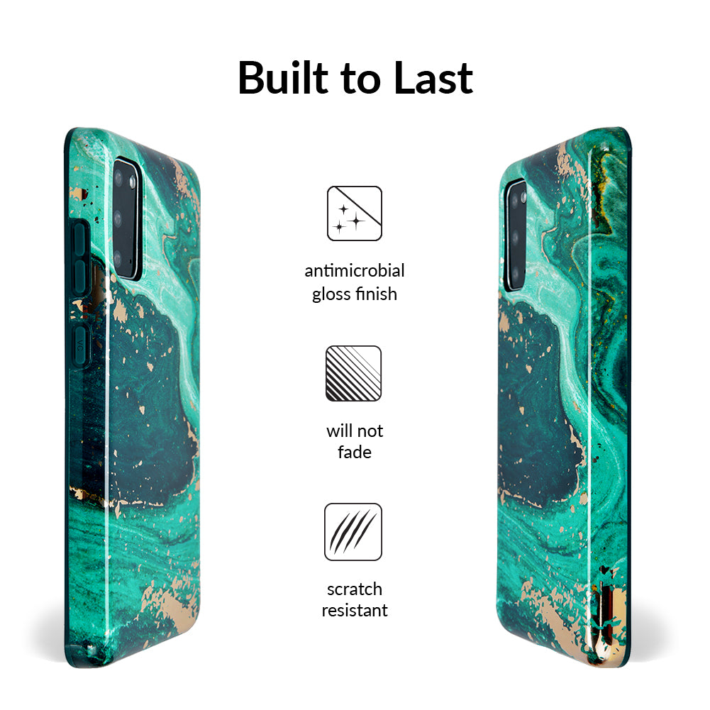 Emerald Marble Samsung Case - Image 5