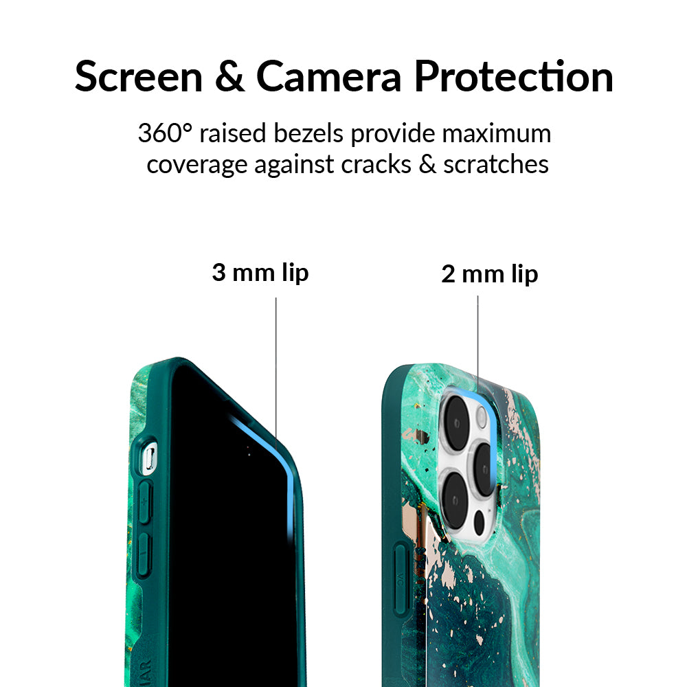 Emerald Marble iPhone Case - Image 3