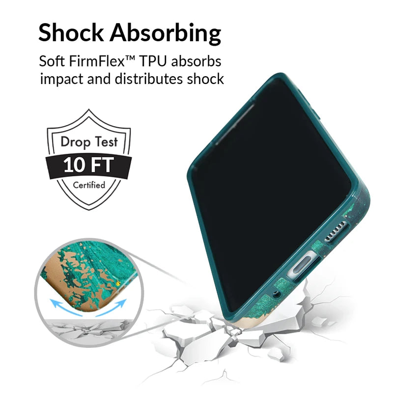 Emerald Marble Samsung Case - Image 4