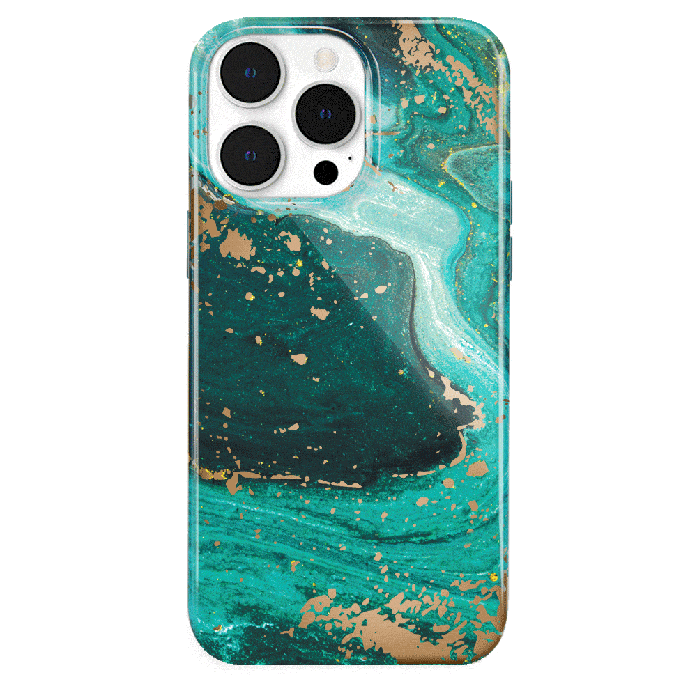Emerald Marble iPhone Case - Image 7