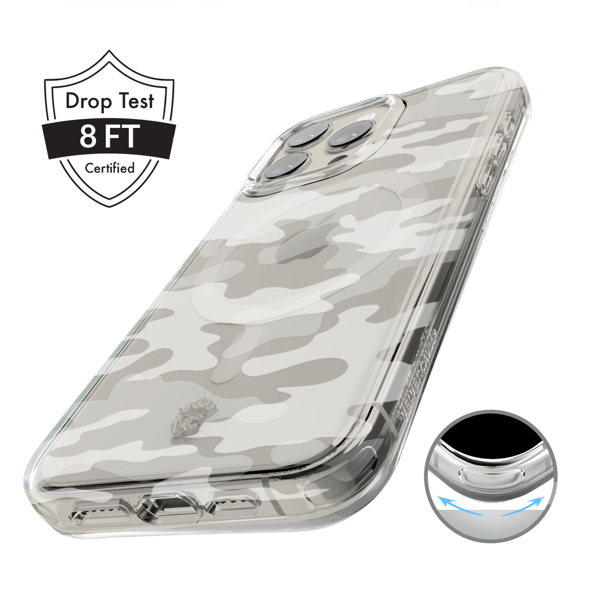 Frosted Camo iPhone Case - Image 5