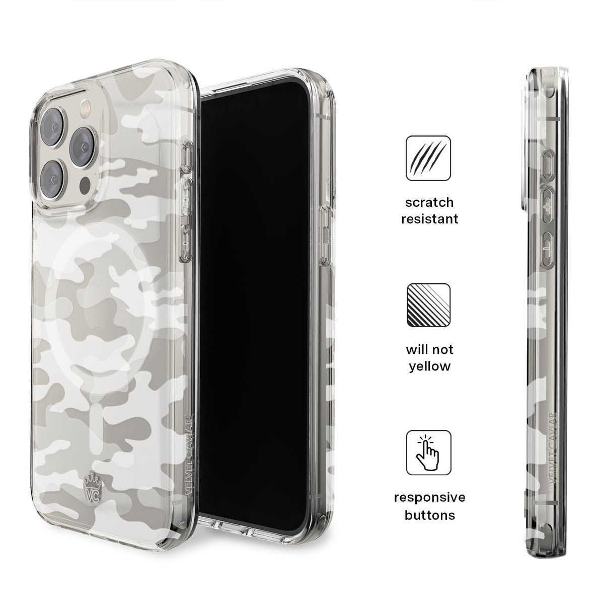 Frosted Camo iPhone Case - Image 6