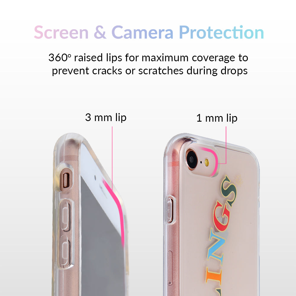 Feelings Clear iPhone Case - Image 3