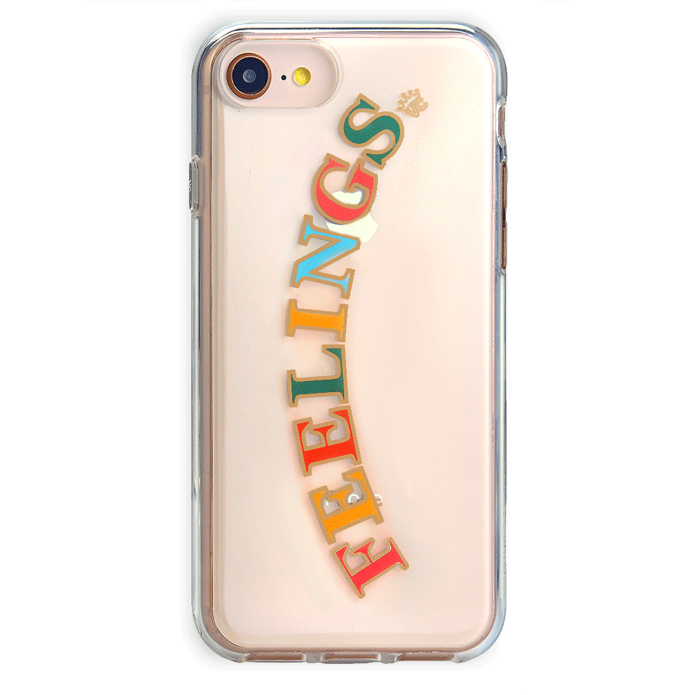 Feelings Clear iPhone Case - Image 8