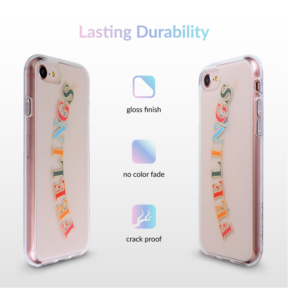 Feelings Clear iPhone Case - Image 5