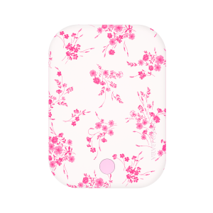 French Rose Floral Portable MagSafe Charger Power Pack