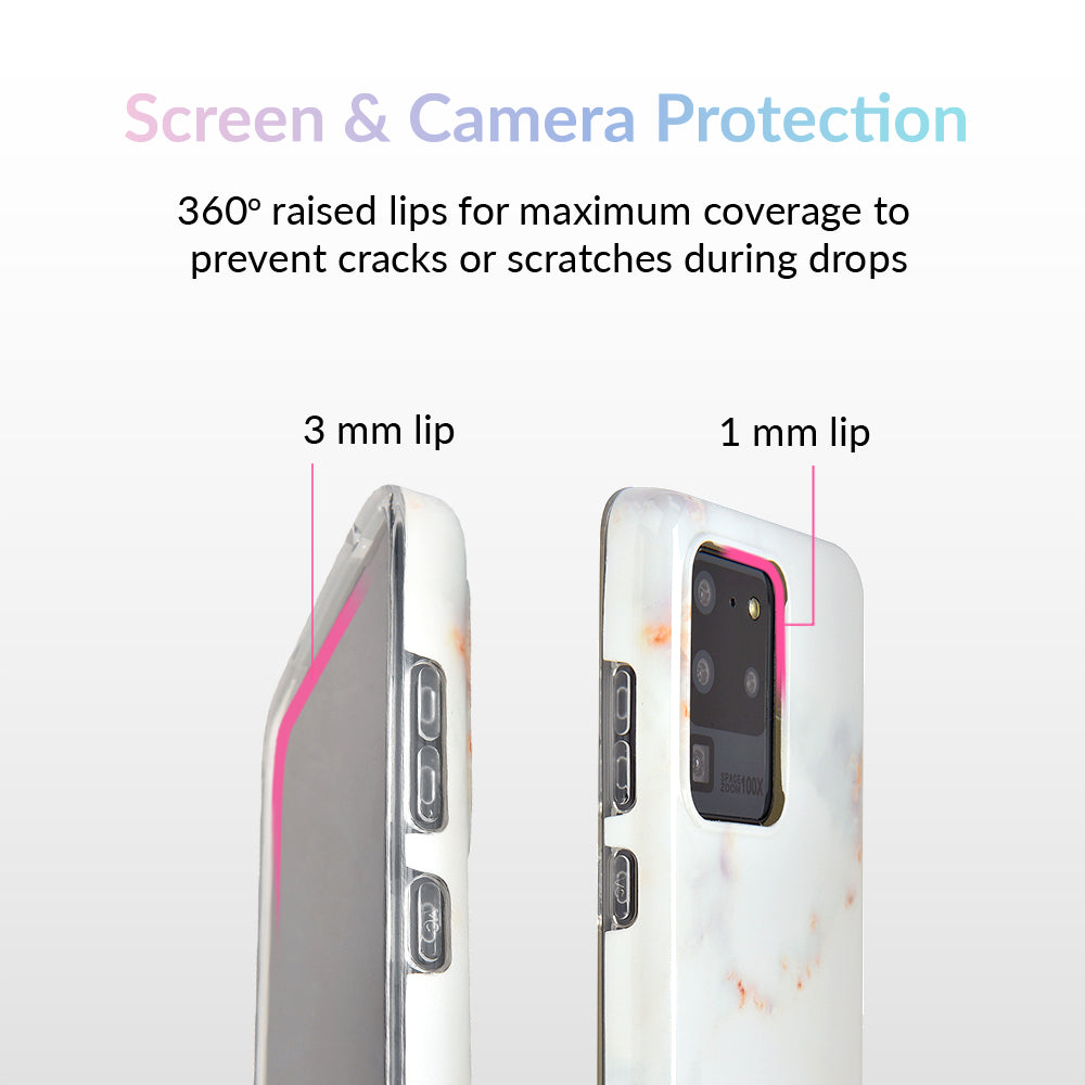 Gray Clouds Marble Samsung Galaxy Case - Image 6