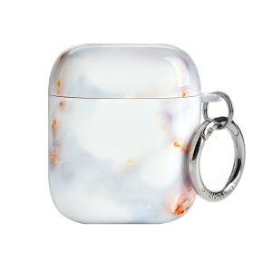 Grey Clouds Marble AirPods Case