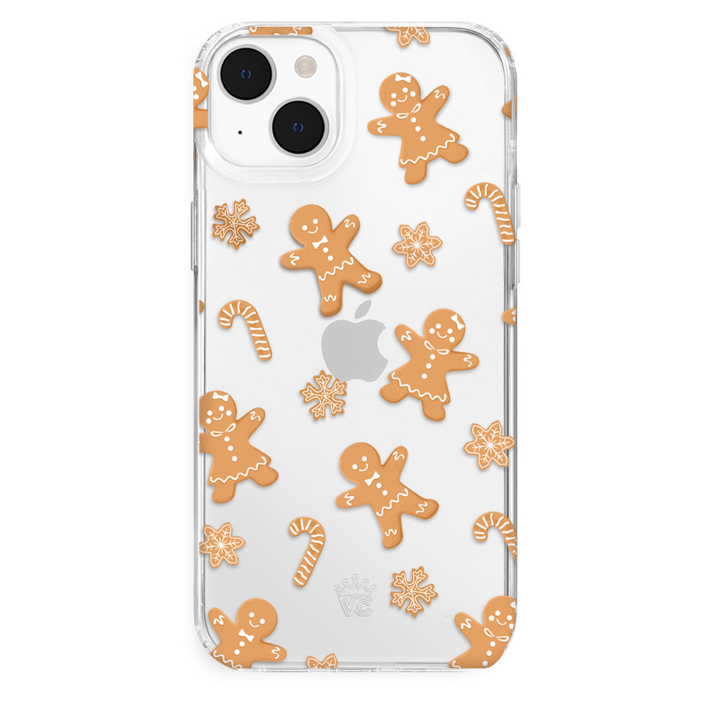 Holiday Gingerbread Clear iPhone Case - Image 7