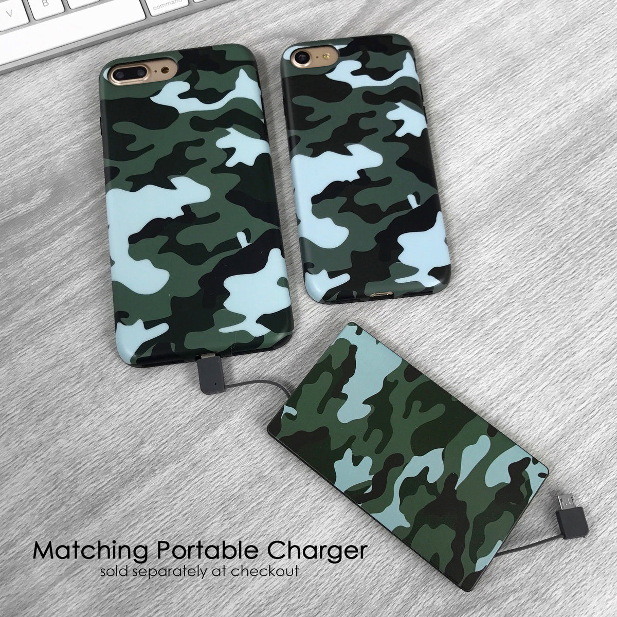 Green Camo iPhone Case - Image 7
