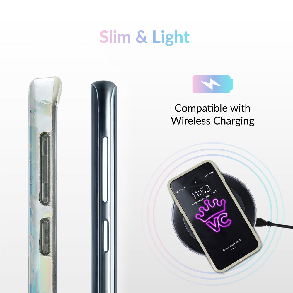 Holo White Marble Samsung Galaxy Case - Image 6