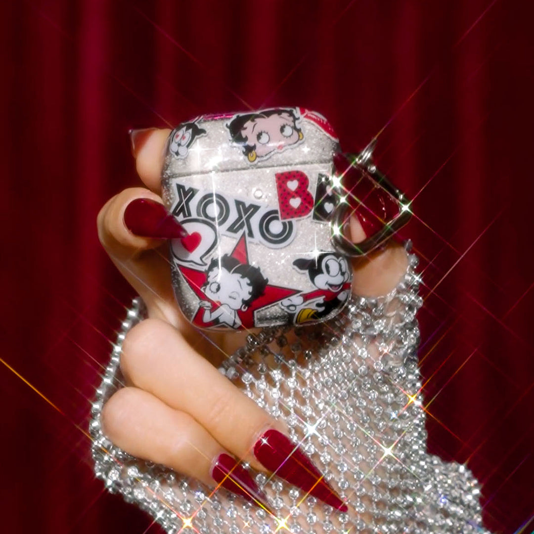 Betty Boop Sassy Glitter Airpod Case - Image 2