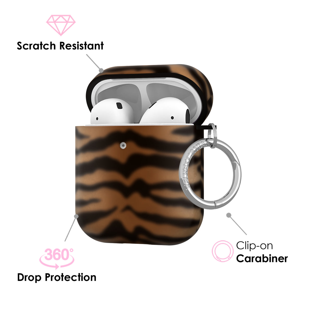It Girl Tiger AirPod Case - Image 3