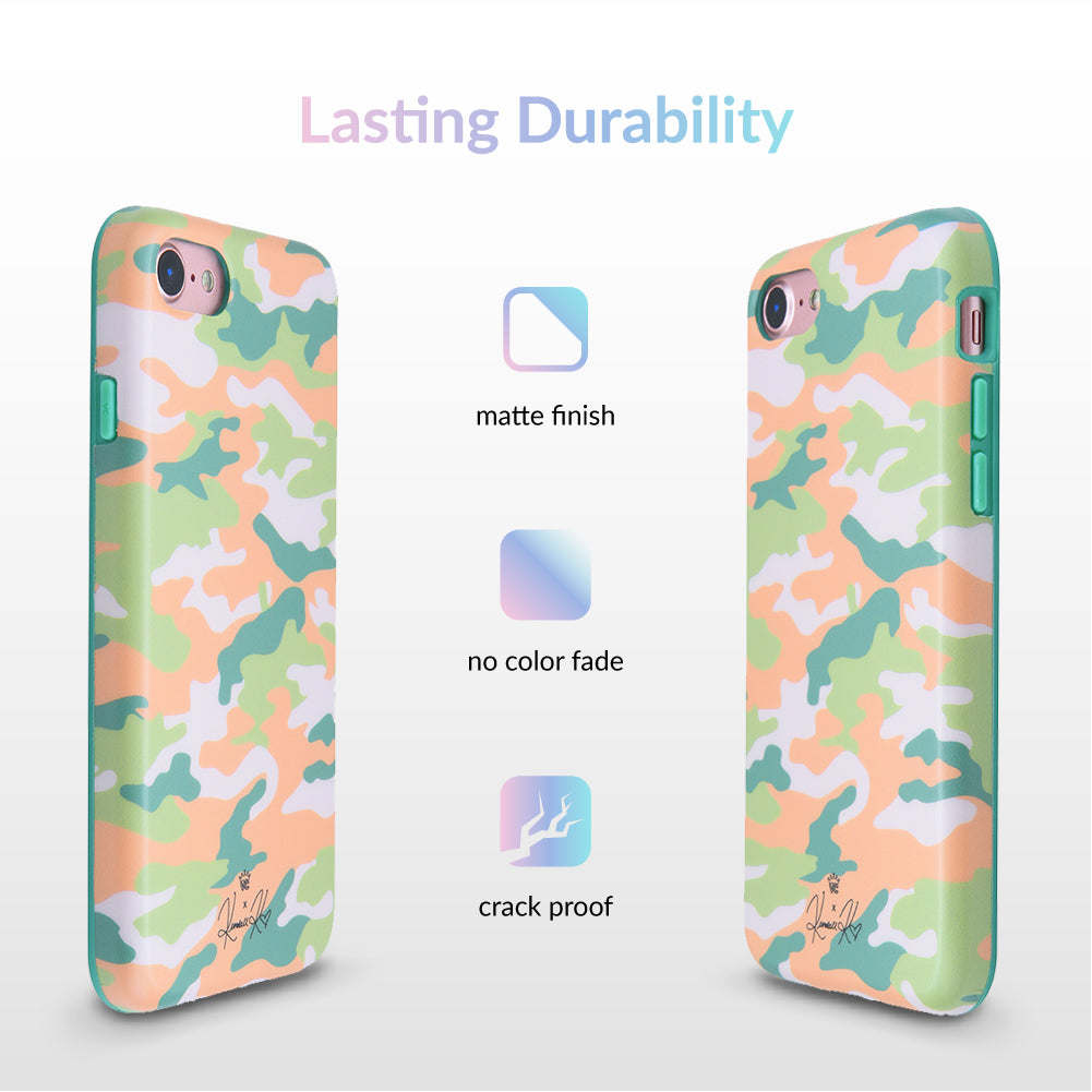 Olive Camo iPhone Case by Kendall Vertes - Image 6