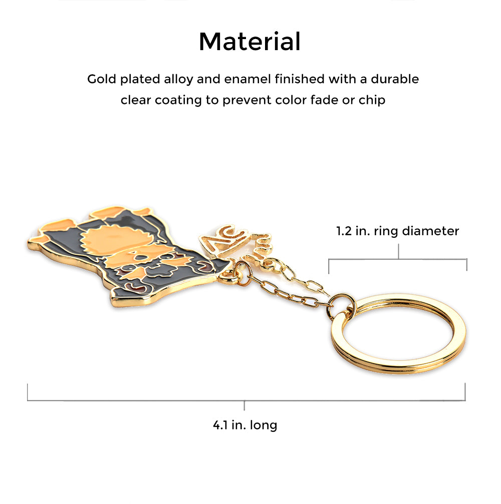 Yorkie Keychain - Image 4