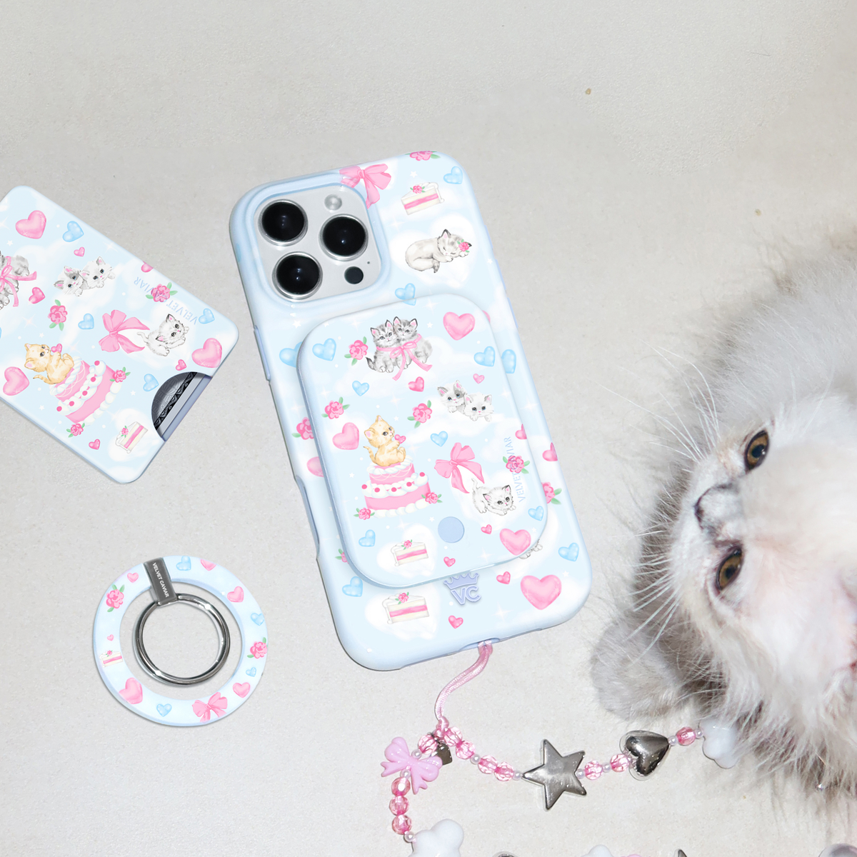 Kitten Kisses Portable MagSafe Charger Power Pack - Image 8