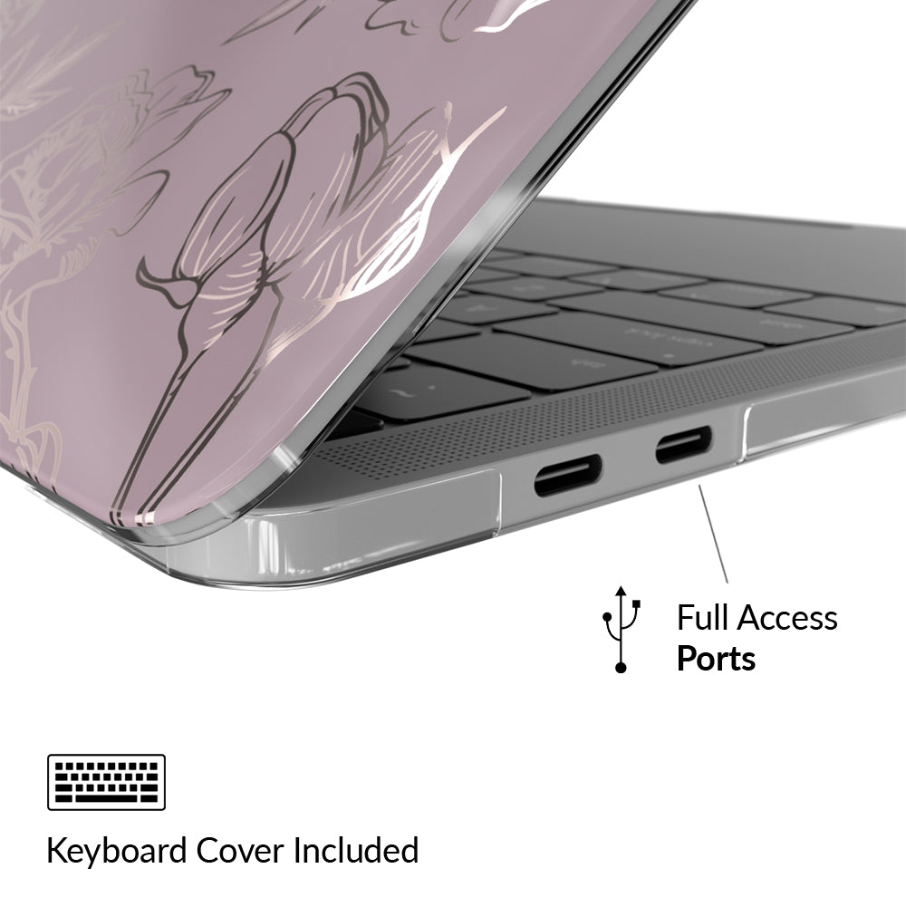 Dusty Floral MacBook Case 2.0 - Image 4