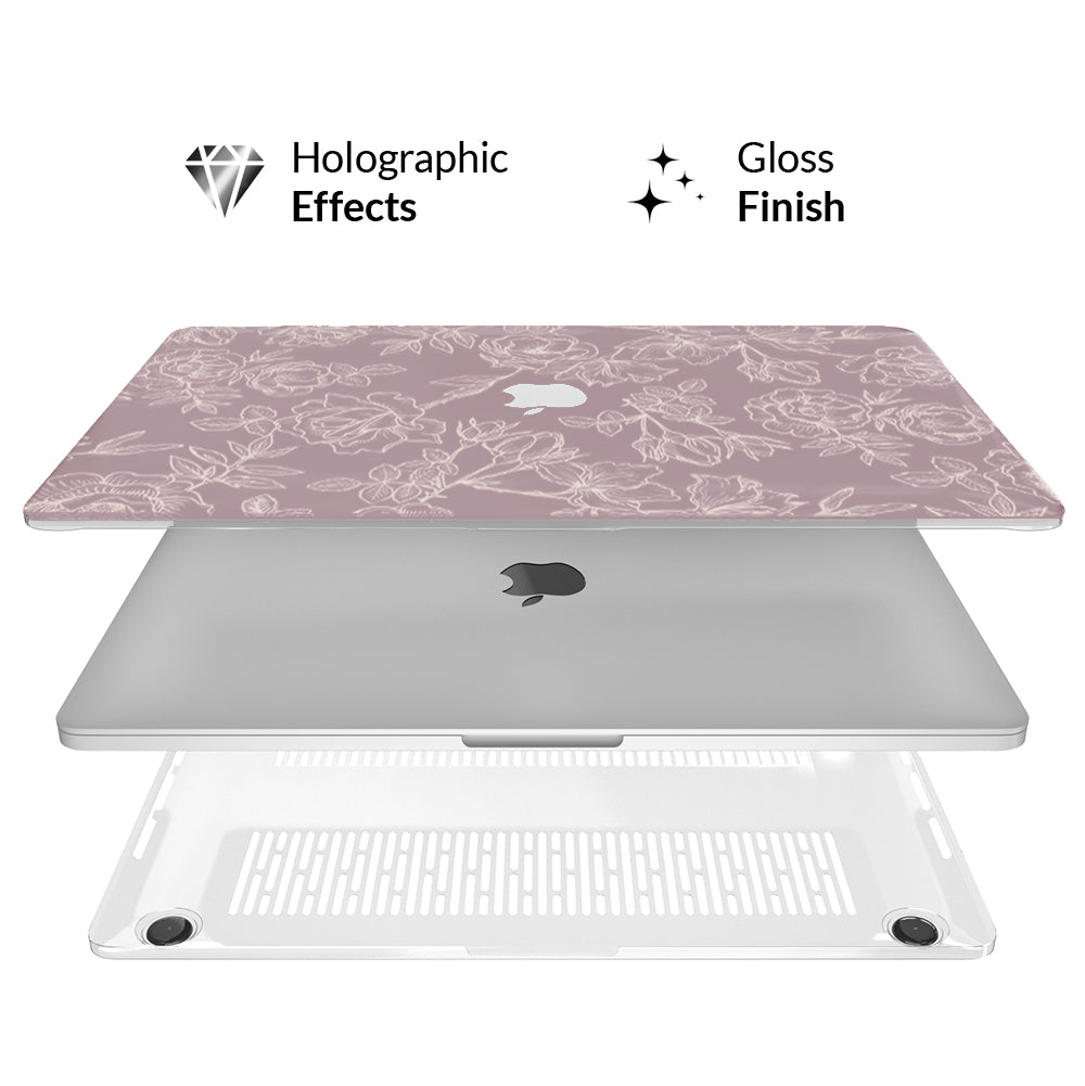 Dusty Floral MacBook Case 2.0 - Image 3