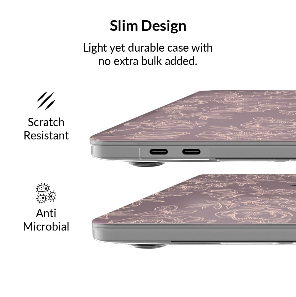Dusty Floral MacBook Case 2.0 - Image 5