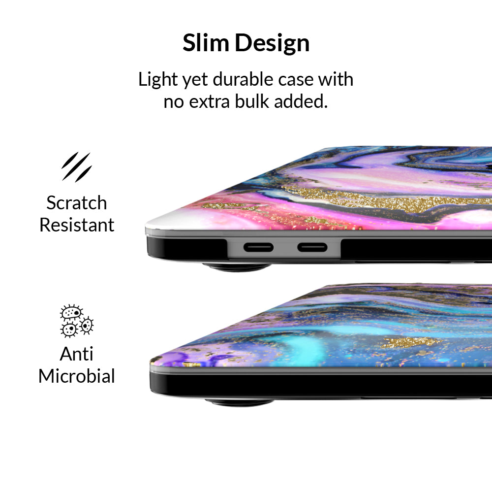 Galaxy Glitter Marble MacBook Case 2.0 - Image 5