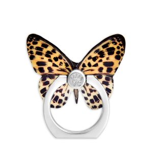 Leopard Butterfly Phone Ring