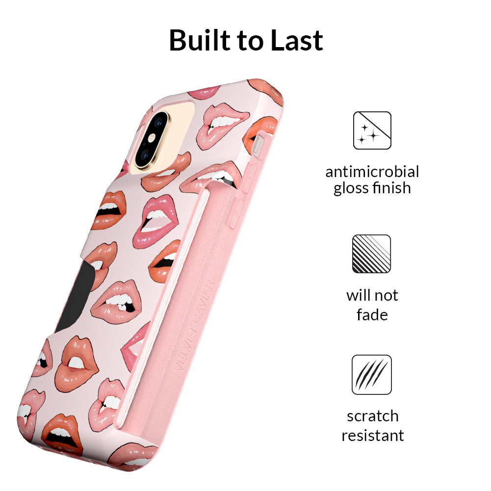 Nude Lips iPhone Wallet Case - Image 8