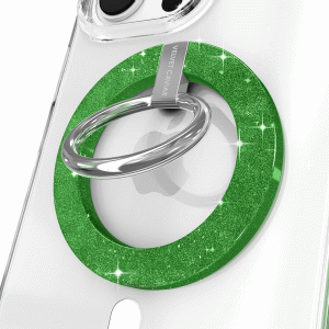 Lime Stardust Glitter MagSafe Grip Ring