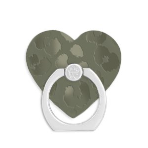 Olive Leopard Phone Ring