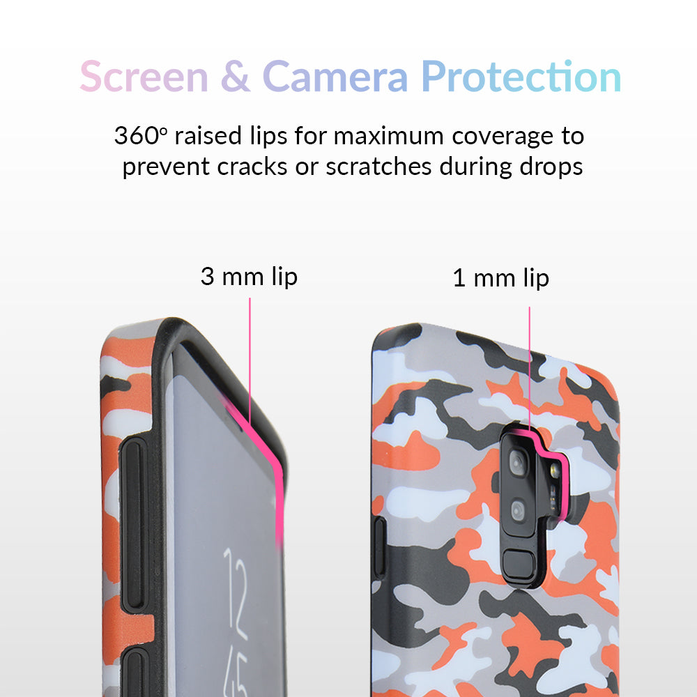 Orange Camo Samsung Galaxy Case - Image 7