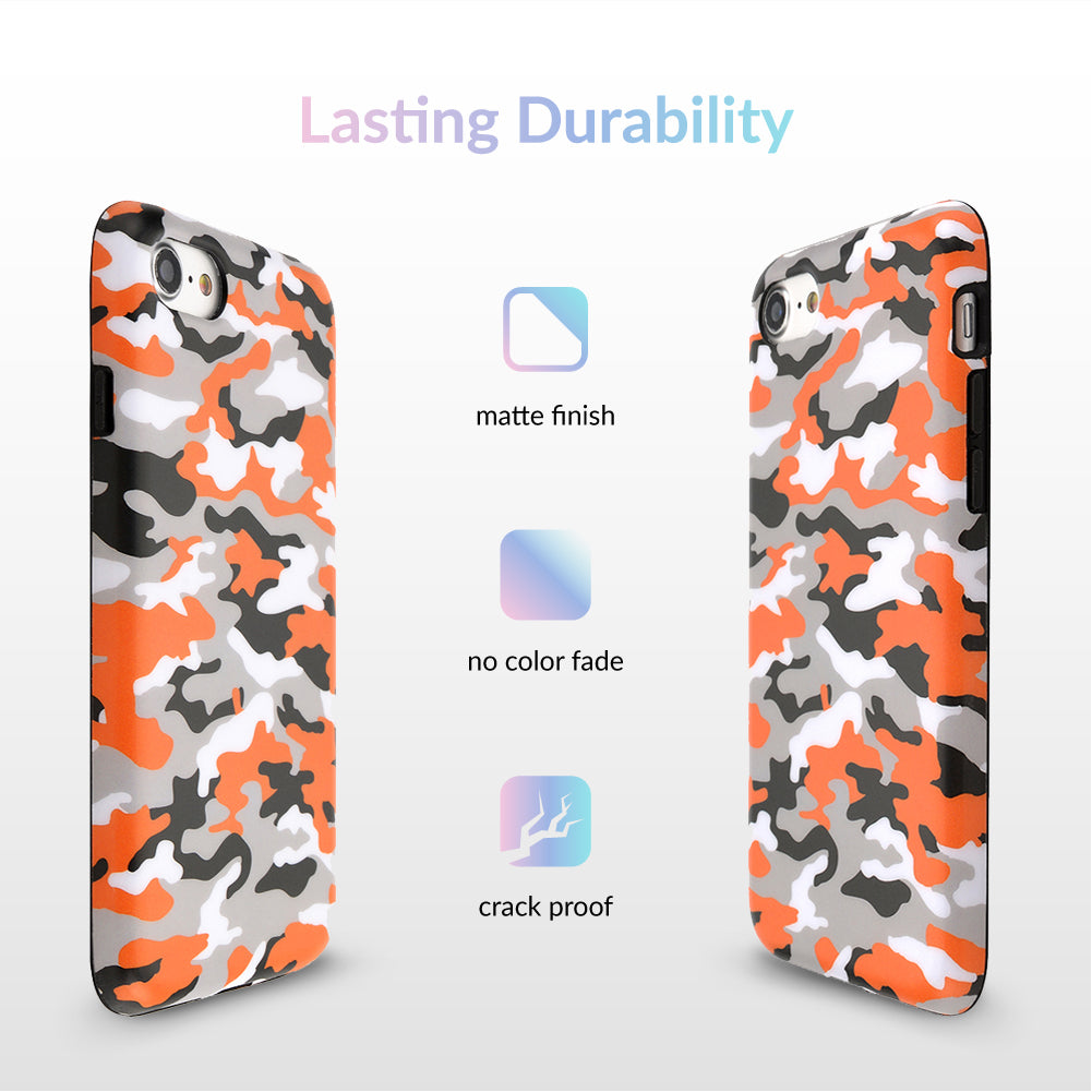 Orange Camo iPhone Case - Image 5