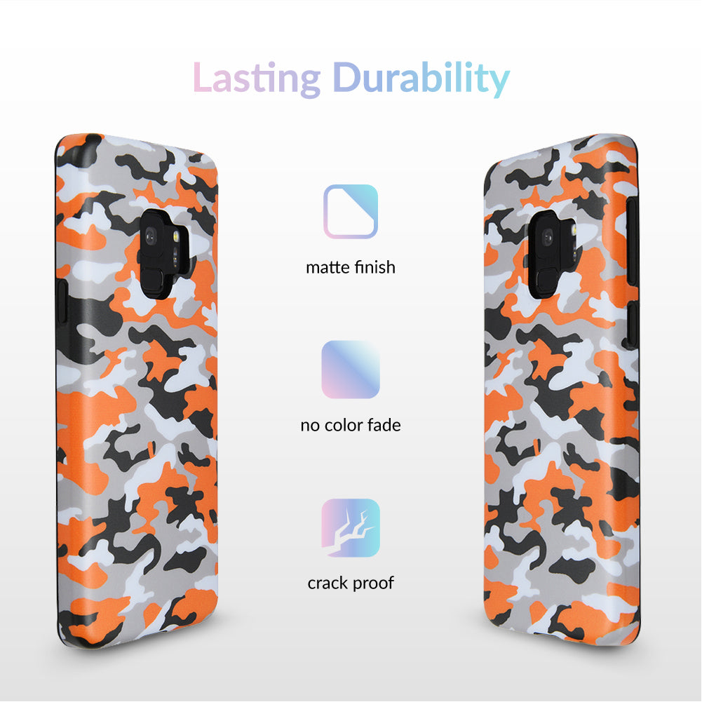 Orange Camo Samsung Galaxy Case - Image 4