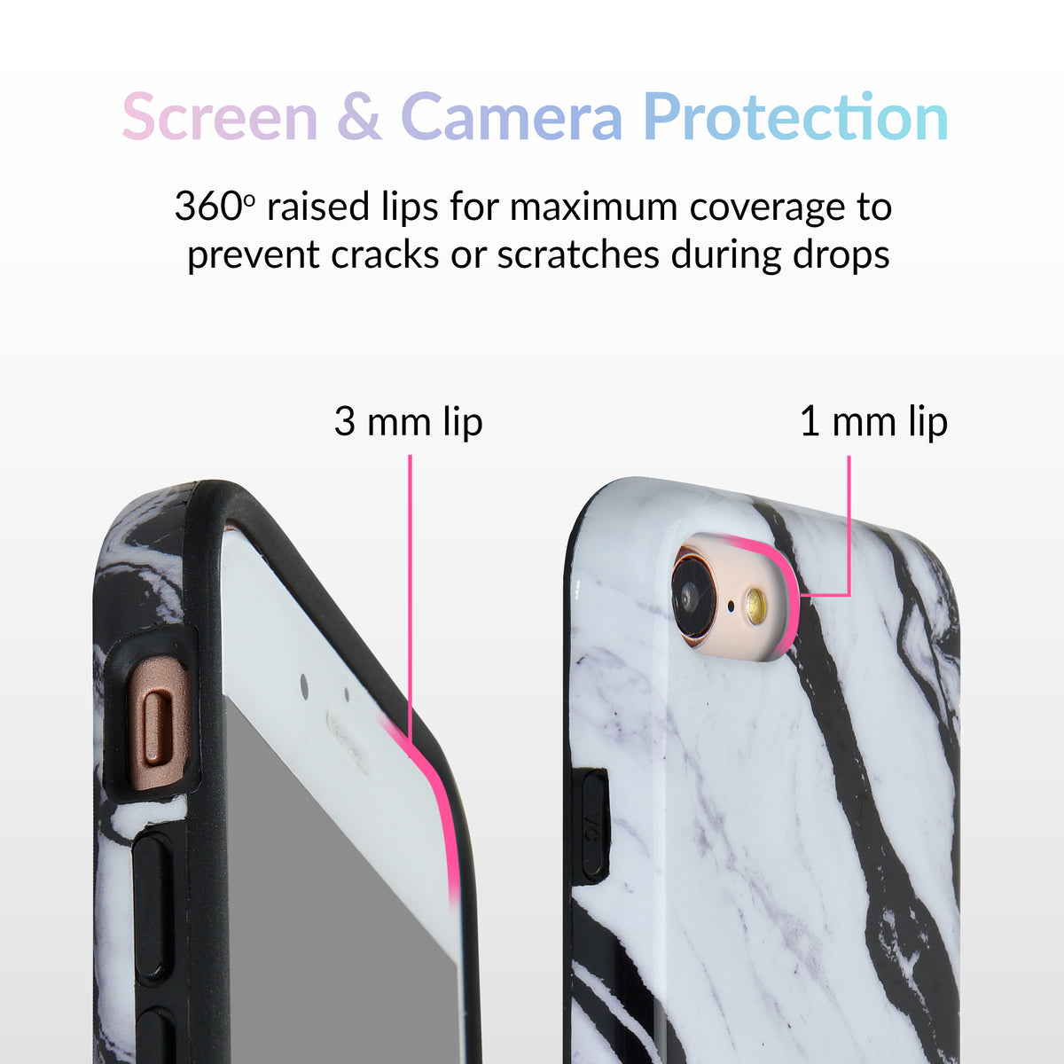 Panda Marble iPhone Case - Image 8