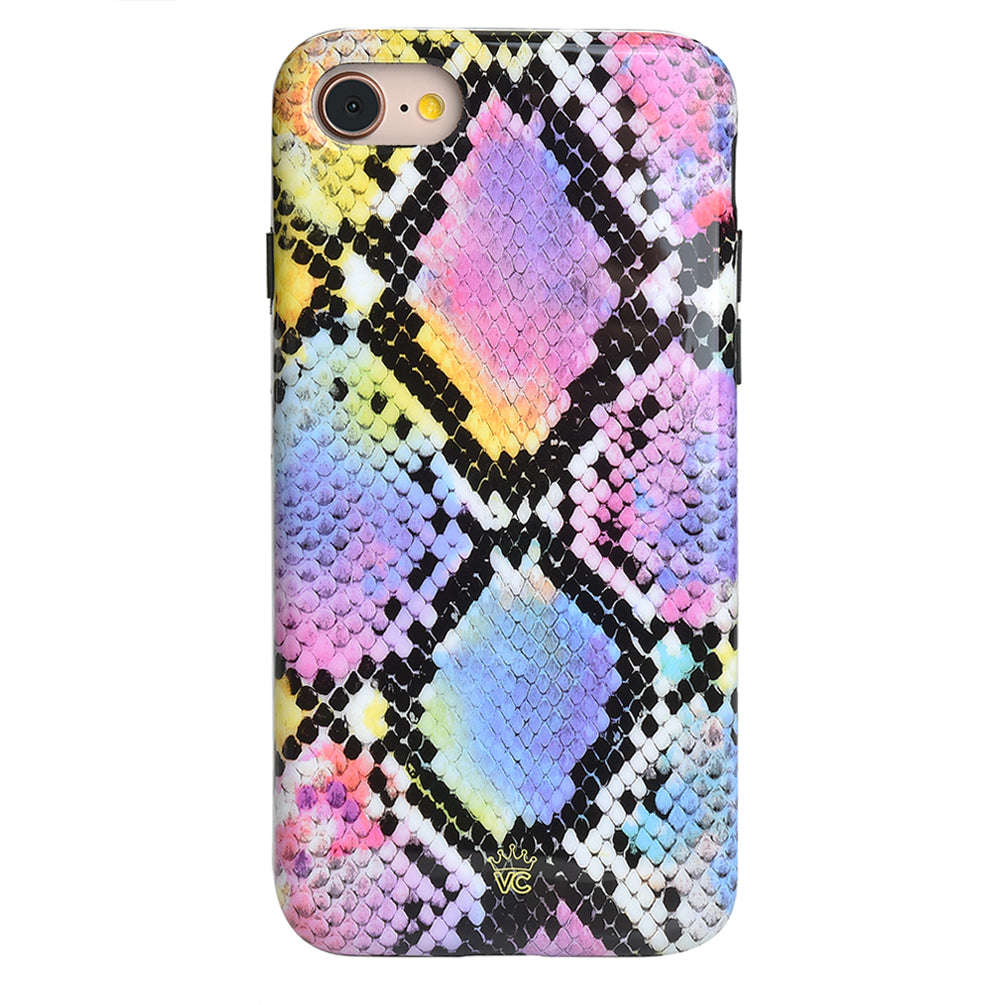 Neon Snakeskin iPhone Case - Image 8