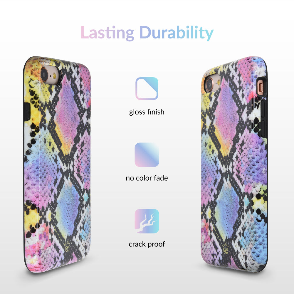 Neon Snakeskin iPhone Case - Image 5
