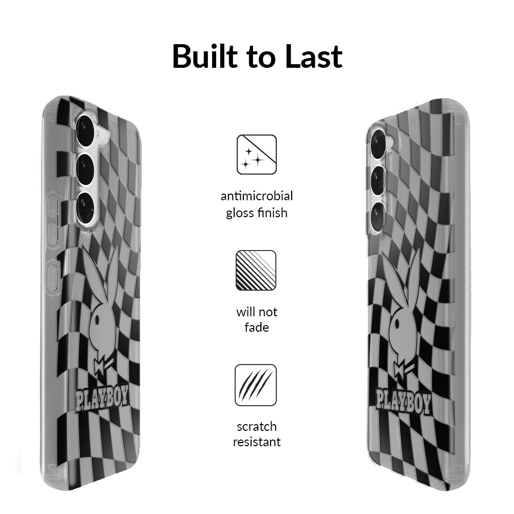 Playboy Checkmate Clear Samsung Case - Image 5