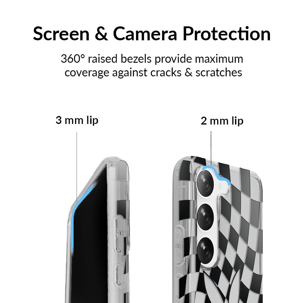 Playboy Checkmate Clear Samsung Case - Image 3
