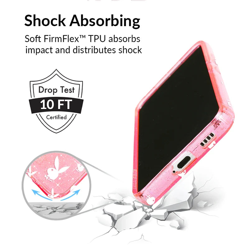Playboy Pink Bunny Glitter Samsung Case - Image 6