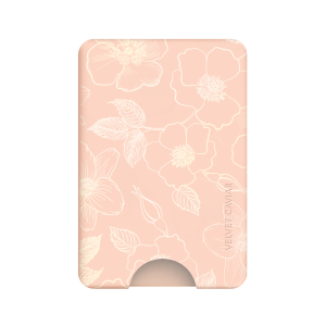 Peach Blossom Magsafe Wallet