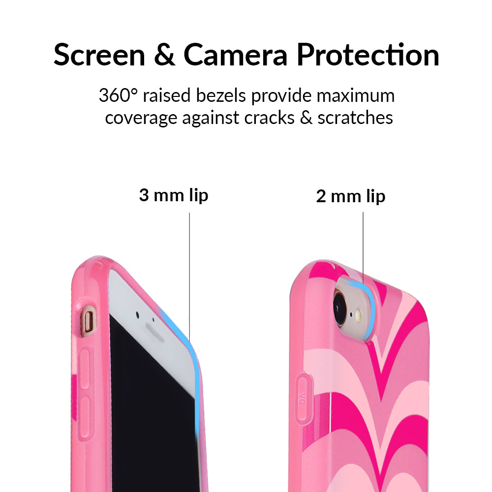 Pink Sweethearts iPhone Case - Image 3