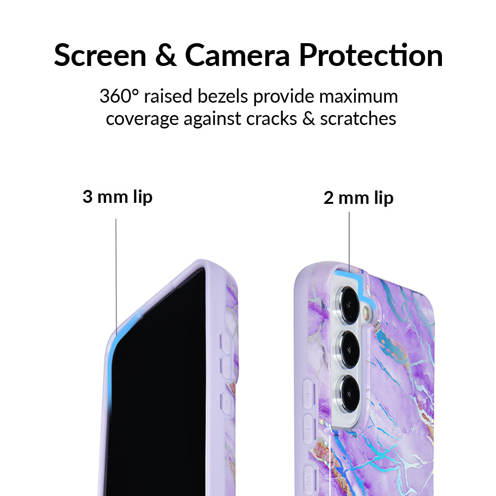 Purple Holo Moonstone Samsung Case - Image 3