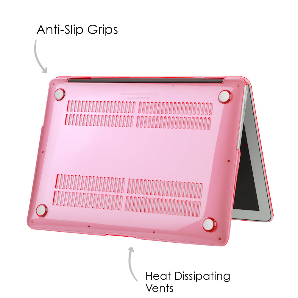 Clear Pink MacBook Case - Image 4