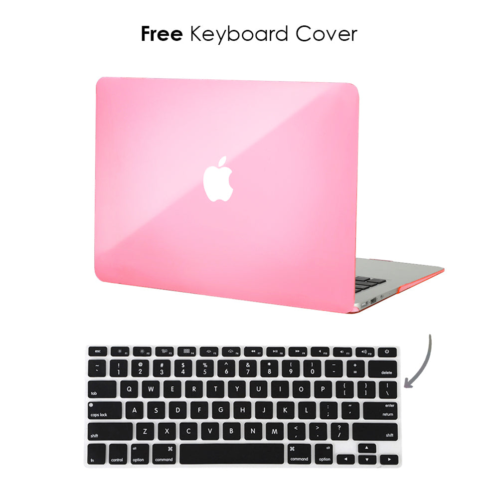 Clear Pink MacBook Case - Image 5