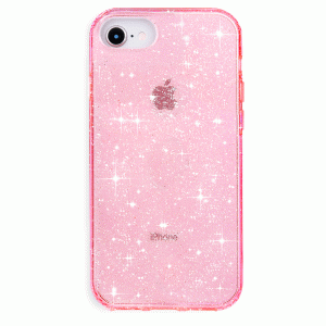 Pink Stardust Glitter iPhone Case