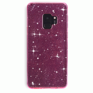 Pink Stardust Glitter Samsung Case