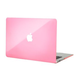 Clear Pink MacBook Case